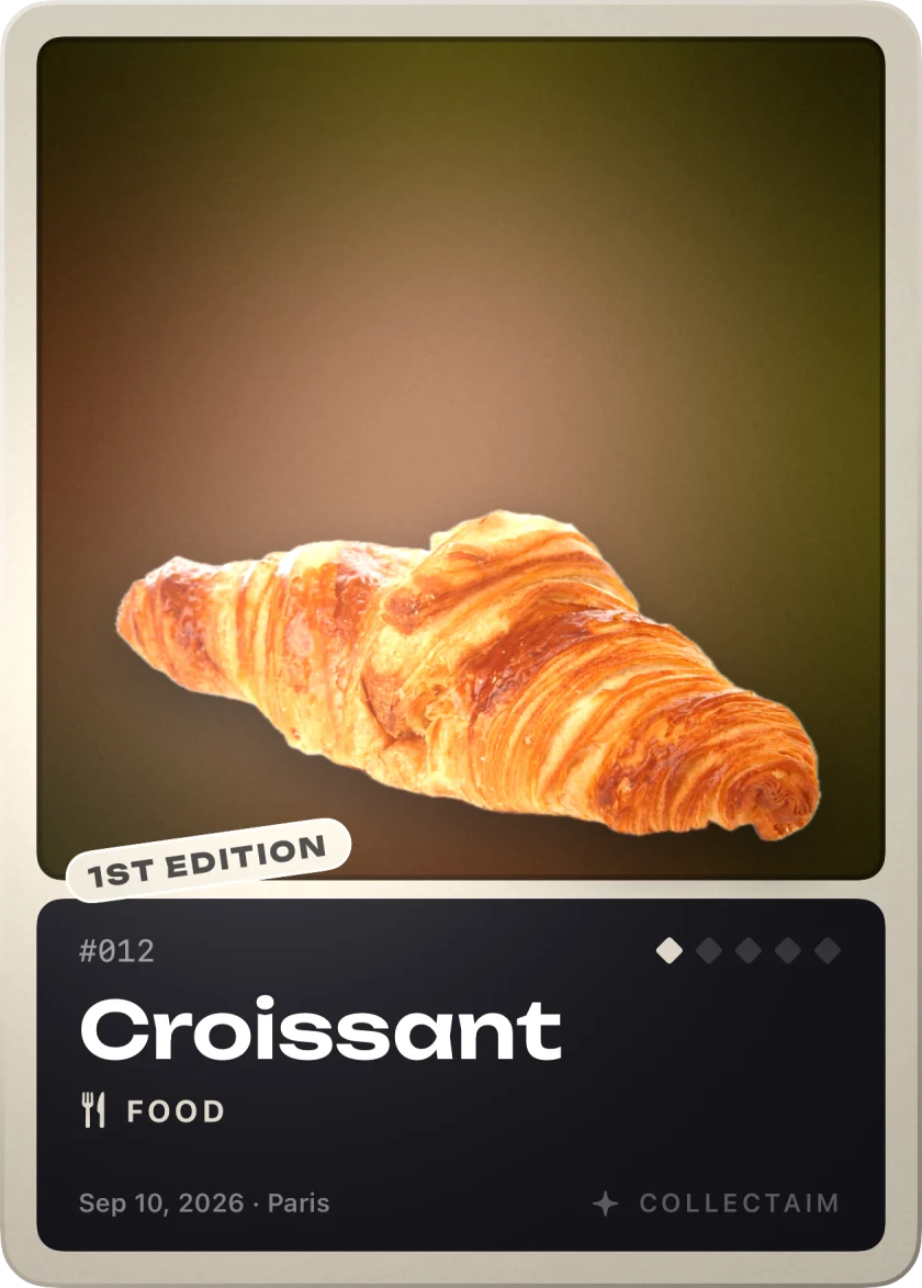 Croissant, a common card